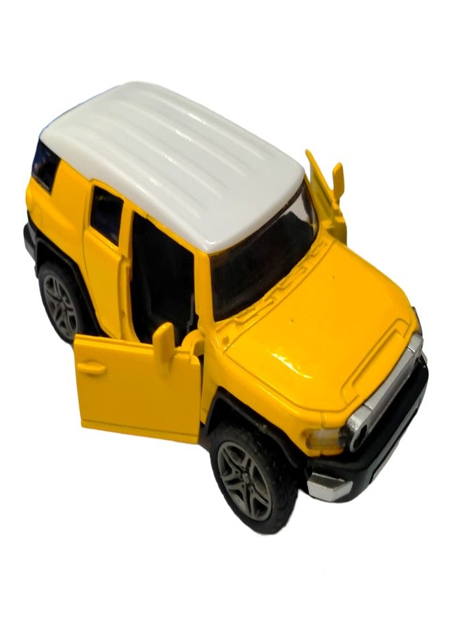 Caught Trendy Pull Back Action Die-cast Metal Model Decorative Open Door Realistic Mini Toy Car Vehicle for Kids Boys Girls and Best Birthday Return Gift for Kids.[ Multicolor ] - Image 4